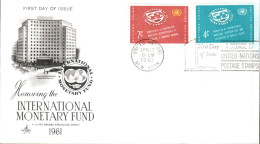 NATIONS UNIES FDC 1961 FONDS MONETAIRE INTERNATIONAL - FDC