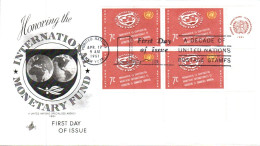 NATIONS UNIES FDC 1961 FONDS MONETAIRE INTERNATIONAL - FDC