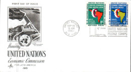 NATIONS UNIES FDC 1961 COMMISSION ECONOMIQUE - FDC