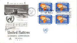 NATIONS UNIES FDC 1961 COMMISSION ECONOMIQUE - FDC