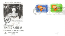 NATIONS UNIES FDC 1961 COMMISSION ECONOMIQUE - FDC