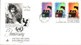 NATIONS UNIES FDC 1961 15 ANS O N U - FDC