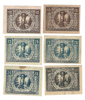 **notgeld   Austria  Maria Taferl.2x10+3x20+50heller    588a+b+e+f+g+h Cat Val 9, 00 Euro - Autriche