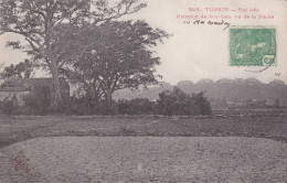 1906 Correspondance TONKIN - NUI DÉO - Mamelon De Nui-Déo, Vu De La Plaine - Vietnam