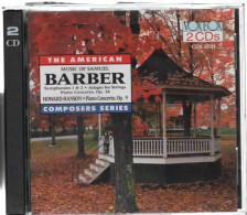 Music Of SAMUEL BARBER   ( 2 Cds) - Autres - Musique Anglaise