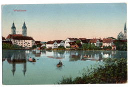 Allemagne-- BAD WALDSEE  --1910--Vue Générale (petite Animation)....colorisée...timbre.....cachet - Bad Waldsee