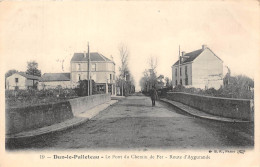 23-DUN-LE-PALLETEAU- LE PONT DU CHEMIN DE FER, ROUTE D'AYGURANDE - Autres & Non Classés