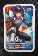 Trading Cards / Carte - Marvel Pars En Mission - N°20 - Quake - Autres & Non Classés