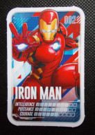 Trading Cards / Carte - Marvel Pars En Mission - N°2 - Iron Man - Autres & Non Classés