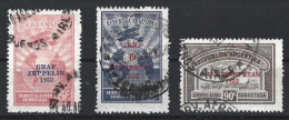 Argentina 1932 Graf Zeppelin Overprint Complete Set Used Stamps ** HCV ** - Ongebruikt