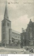 Ham-sur-Heure - L'Eglise De Belgnée - Vue Animée - Groupe D'enfants - 2 Scans - Ham-sur-Heure-Nalinnes