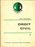 Droit Civil Tome II : La Famille De Jean Carbonnier (1971) - Diritto