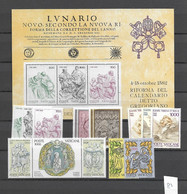 1982 MNH Vaticano, Vatikanstaat, Year Collection, Postfris** - Ganze Jahrgänge