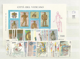 1987 MNH Vaticano, Vatikanstaat, Year Collection, Postfris** - Años Completos