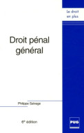 Droit Pénal Général De Philippe Salvage (2006) - Diritto