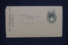 ETATS UNIS - Entier Postal Pour Imprimés De Seattle Pour La Suède - L 143573 - Other & Unclassified