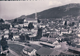 Châtel St Denis Vu D'avion, Chemin De Fer, Gare Et Train (10062) 10x15 - Châtel-Saint-Denis