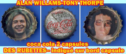 COCACOLA--TONY THORPE DES RUBETTES-- Indiqué Sur Bord Capsule - Limonade