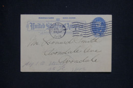 ETATS UNIS - Entier Postal De Cincinnati En 1908 - L 143580 - 1901-20