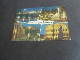 Saluti Da Roma - Rome - Multi-vues - 423 - Editions Plurigraf - Kodak - Année 1988 - - Multi-vues, Vues Panoramiques