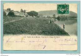 Houx  ( Vallée Meuse )  Affr.en France - Obl.1910 + Timbre Taxe Verso - Yvoir
