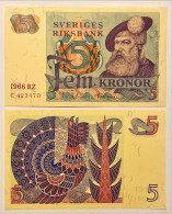 Sweden 5 Kronor 1966 UNC - Svezia