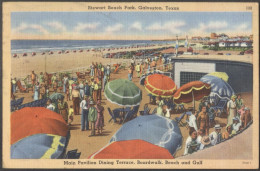 USA - GALVESTON  BEACH  PARK - 1954 - Galveston