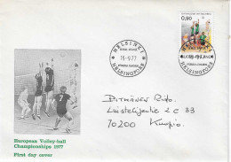 1977 Championnats D'Europe De Volley Ball En Finlande: FDC - Volley-Ball