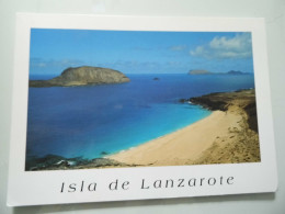Cartolina Viaggiata "LANZAROTE Playa De La Cocha" 1992 - Lanzarote