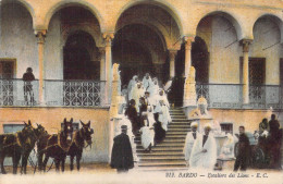 TUNISIE - Bardo - Escaliers Des Lions - Carte Postale Ancienne - Tunesië