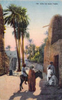 AFRIQUE - Une Rue Dans L'Oasis - Carte Postale Ancienne - Sin Clasificación