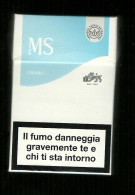 Tabacco Pacchetto Di Sigarette Italia - MS 2 Chiare Da 20 Pezzi Tipo 2 Bis - Vuoto - Zigarettenetuis (leer)