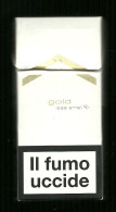 Tabacco Pacchetto Di Sigarette Italia - Malboro 3 Gold Original Less Smell Da 10 Pezzi Bis - Vuoto - Sigarettenkokers (leeg)