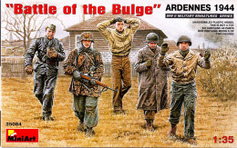 Figurines Miniart  - Battle Of The Bulge - Ardennnes 1944 - Prisonniers Américains -  1/35 - Figurines