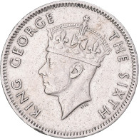 Monnaie, Maurice, 1/4 Rupee, 1950 - Mauricio