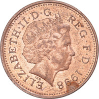 Monnaie, Grande-Bretagne, Penny, 1998 - 1 Penny & 1 New Penny