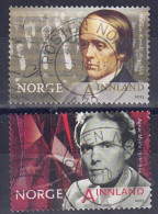 Norwegen 2015 - Persönlichkeiten, Nr. 1890 - 1891, Gestempelt / Used - Usati