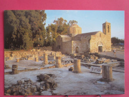 Chypre - Pafos - The Basilica Of Ayia Kyriak - Chrysopolitissqa - R/verso - Chypre