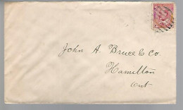 58105)  Canada Bluecove  Grandanse (Closed) Hamilton Postmark Cancel 1905 Duplex - Briefe U. Dokumente