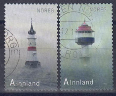 Norwegen 2012 - Leuchttürme, Nr. 1788 - 1789, Gestempelt / Used - Gebraucht