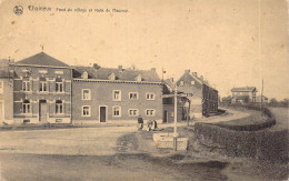 BELGIQUE - Chaineux - Fond Du Village Et Route De Hauzeur - Carte Postale Ancienne - Sonstige & Ohne Zuordnung