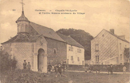 BELGIQUE - Chaineux - Chapelle Ste-Agathe Et Vieilles Maisons Au-dessus Du Village - Carte Postale Ancienne - Otros & Sin Clasificación