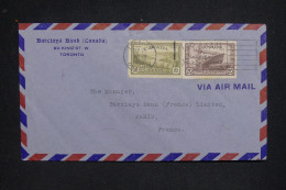 CANADA - Enveloppe Commerciale De Toronto Pour La France Par Avion En 1948 - L 143607 - Storia Postale