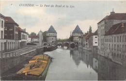 BELGIQUE - Courtrai - Le Pont Du Broel Et La Lys - Carte Postale Ancienne - Otros & Sin Clasificación