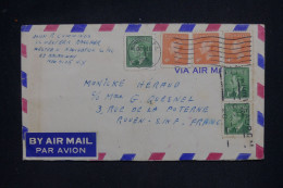 CANADA - Enveloppe De Montréal Pour La France Par Avion En 1951 - L 143608 - Brieven En Documenten
