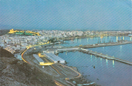 ALMERIA . ESPAGNE . VUE GENERALE DE NUIT - Almería