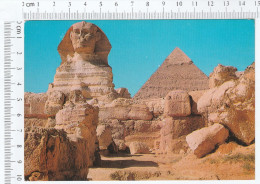 Giza The Great Sphinx And The Pyramid Of Kephre - Sphynx