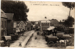 CPA AK Aubigny-en-Artois - Place Du Marché (220355) - Aubigny En Artois