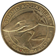 35-1391 - JETON TOURISTIQUE MDP - Grand Aquarium - Les Requins - 2012.1 - 2012