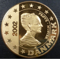 Danimarca - 5 Euro 2002 - Margrethe II - X# Pn9 - Privatentwürfe